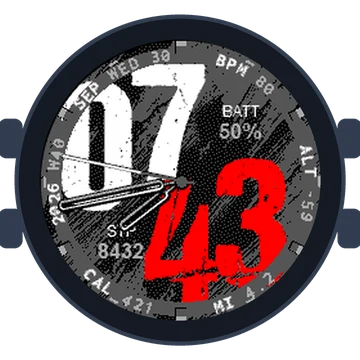 Used Look Big Numbers Gen3 vívoactive 4S
